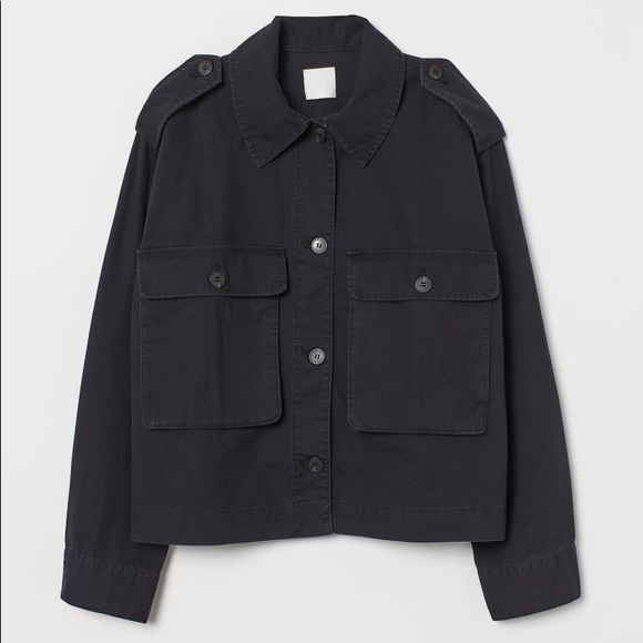 H&M Jackets & Blazers - H&M Straight Cut Jacket Black